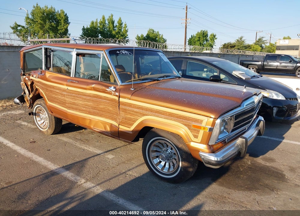 1986 JEEP GRAND WAGONEER VIN: 1JCNJ15U9GT212679