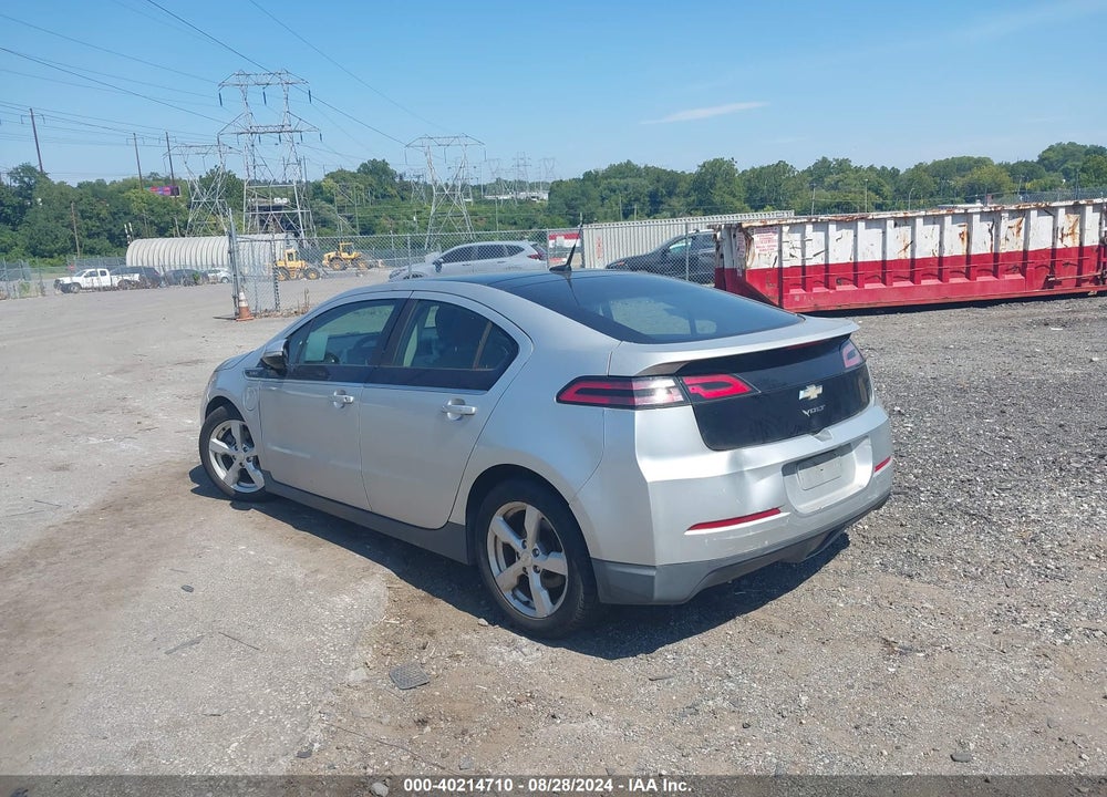 2012 CHEVROLET VOLT VIN: 1G1RA6E45CU101575