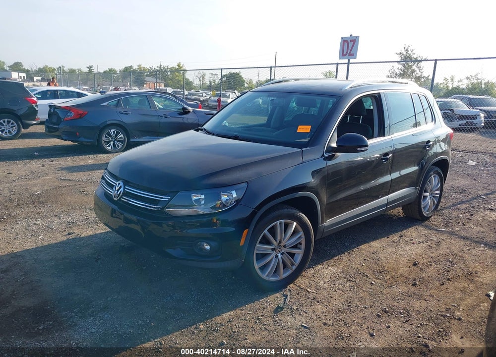 2015 VOLKSWAGEN TIGUAN SE VIN: WVGAV7AX2FW606315