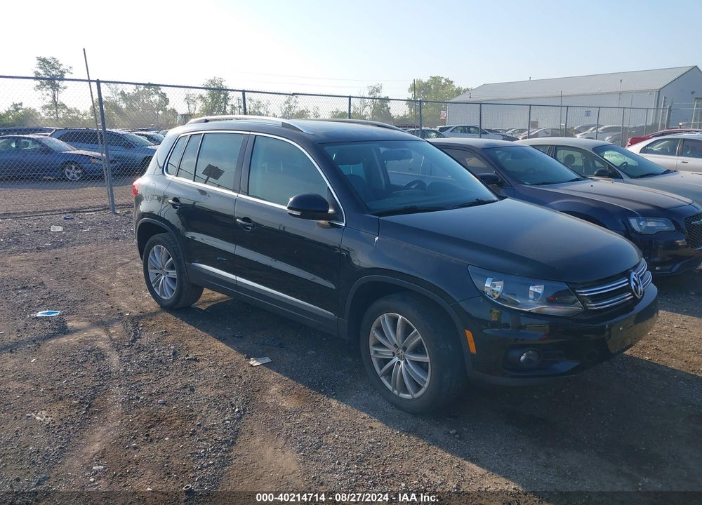 2015 VOLKSWAGEN TIGUAN SE VIN: WVGAV7AX2FW606315