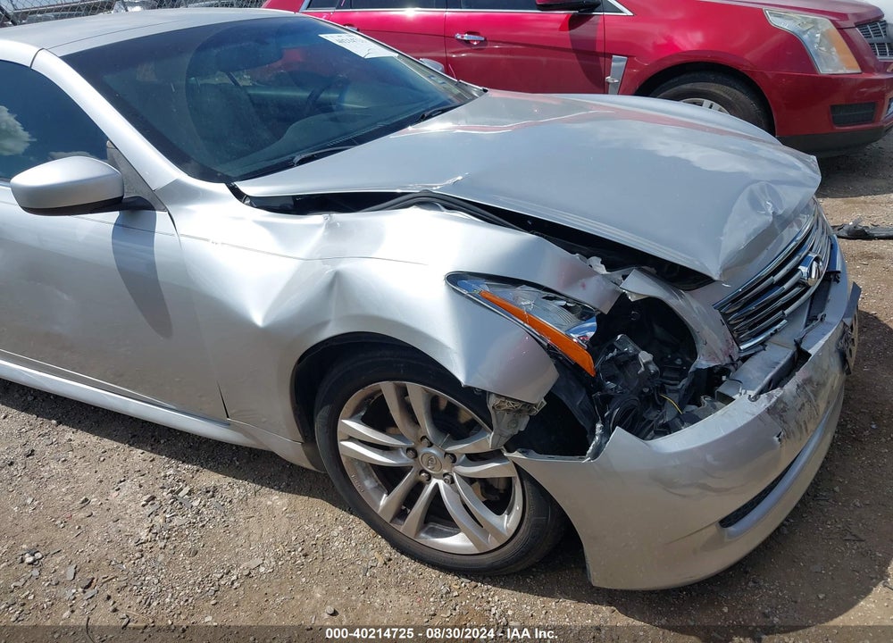 2010 INFINITI G37 VIN: JN1CV6FEXAM354626