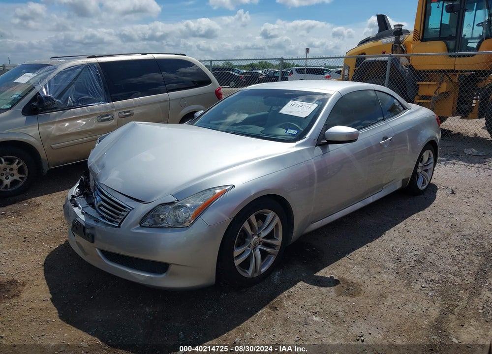 2010 INFINITI G37 VIN: JN1CV6FEXAM354626