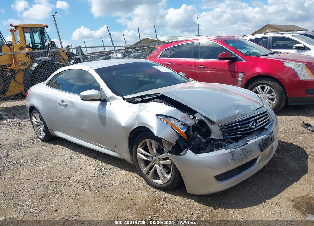 2010 INFINITI G37 VIN: JN1CV6FEXAM354626