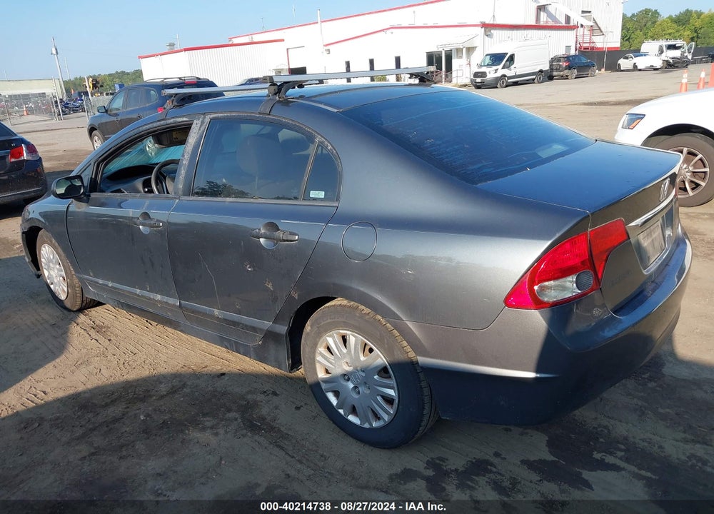 2009 HONDA CIVIC VP VIN: 2HGFA16309H506078