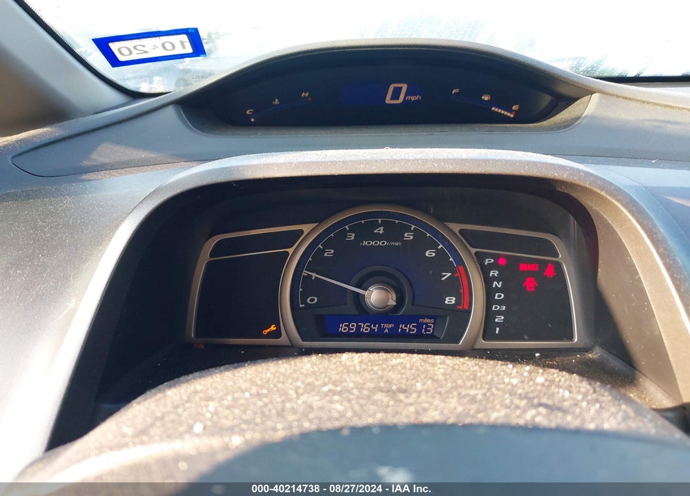 2009 HONDA CIVIC VP VIN: 2HGFA16309H506078