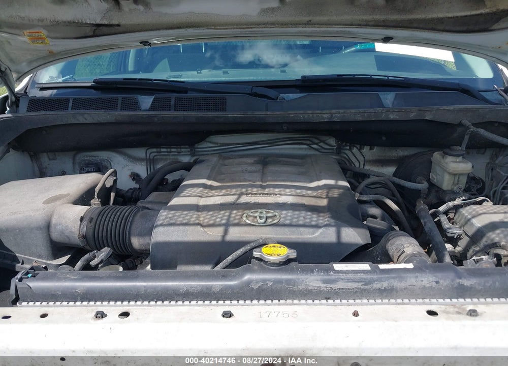2013 TOYOTA TUNDRA GRADE 5.7L V8 VIN: 5TFRY5F19DX145760