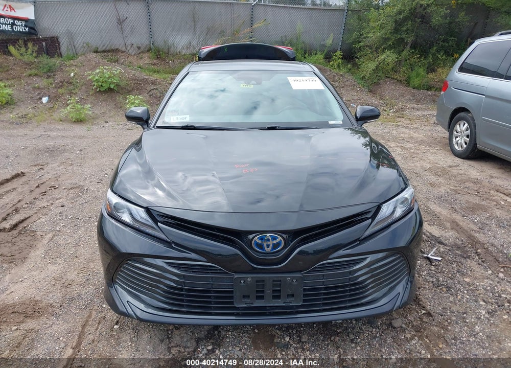 2020 TOYOTA CAMRY XLE HYBRID VIN: 4T1F31AK6LU544096