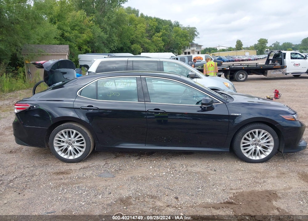 2020 TOYOTA CAMRY XLE HYBRID VIN: 4T1F31AK6LU544096