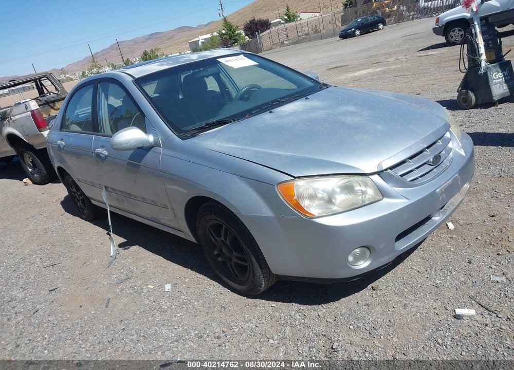 2005 KIA SPECTRA LX/EX VIN: KNAFE121555119807