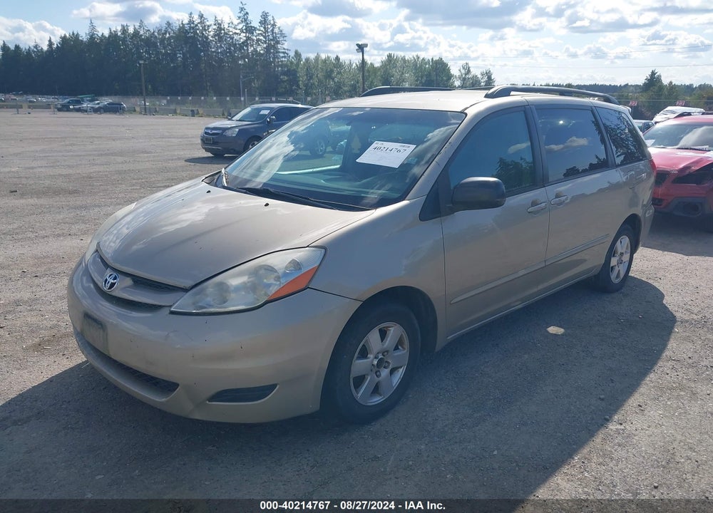 2008 TOYOTA SIENNA LE VIN: 5TDZK23C28S170887