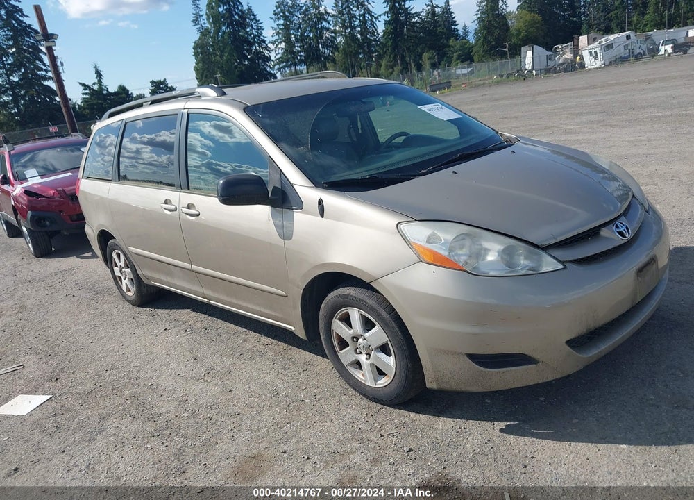 2008 TOYOTA SIENNA LE VIN: 5TDZK23C28S170887