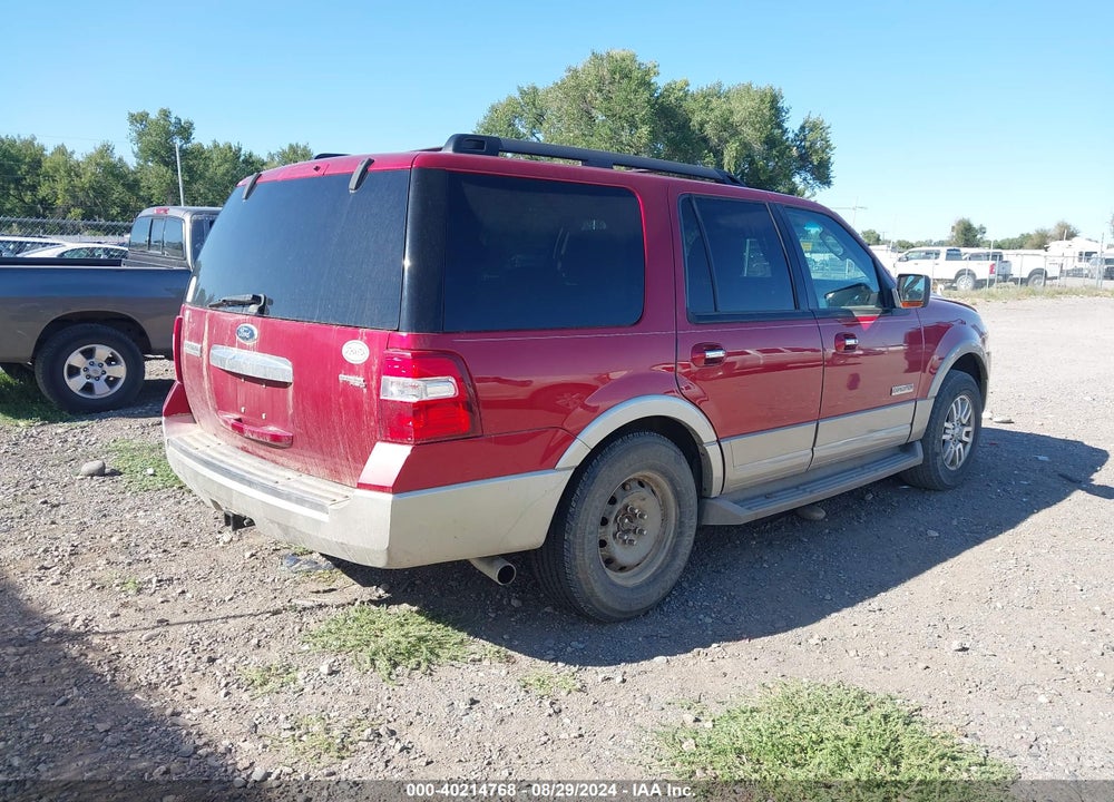 2008 FORD EXPEDITION EDDIE BAUER/KING RANCH VIN: 1FMFU18568LA38679