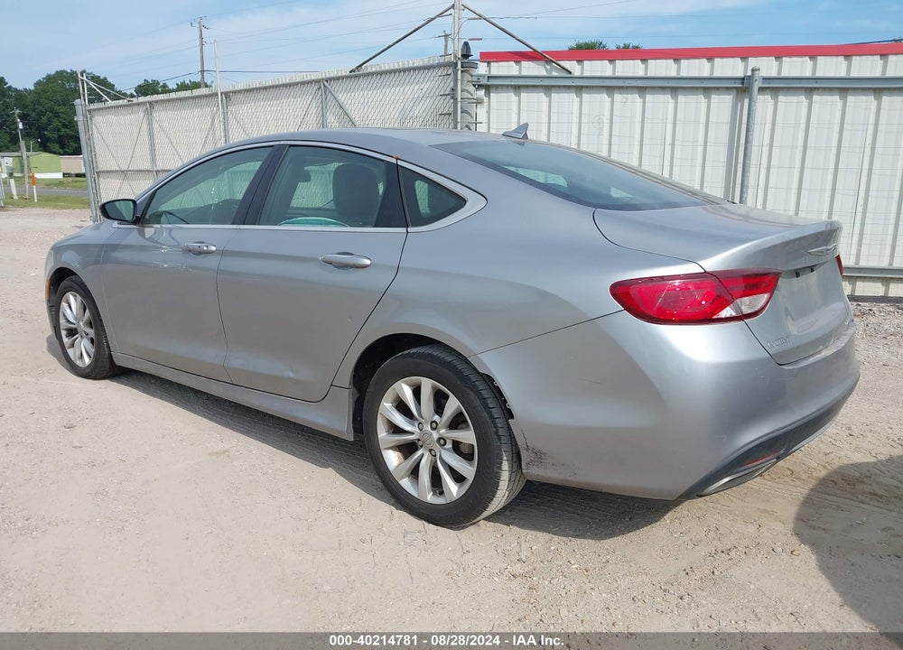 2015 CHRYSLER 200 C VIN: 1C3CCCCG3FN527822