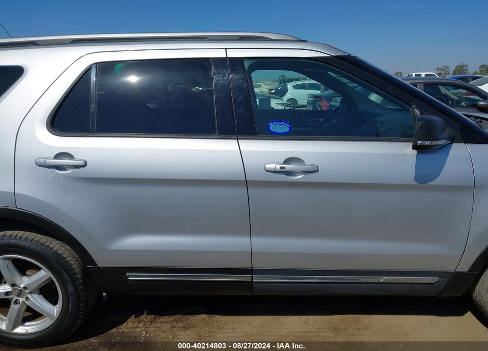 2019 FORD EXPLORER XLT VIN: 1FM5K7D87KGB08758