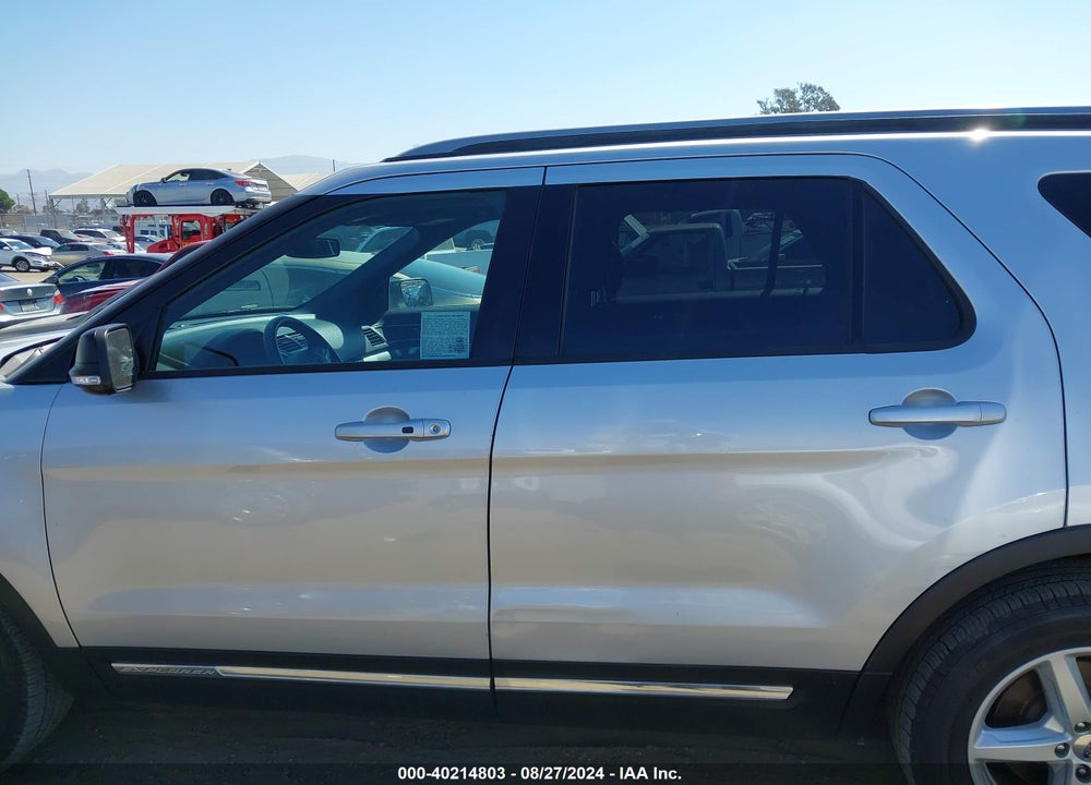 2019 FORD EXPLORER XLT VIN: 1FM5K7D87KGB08758