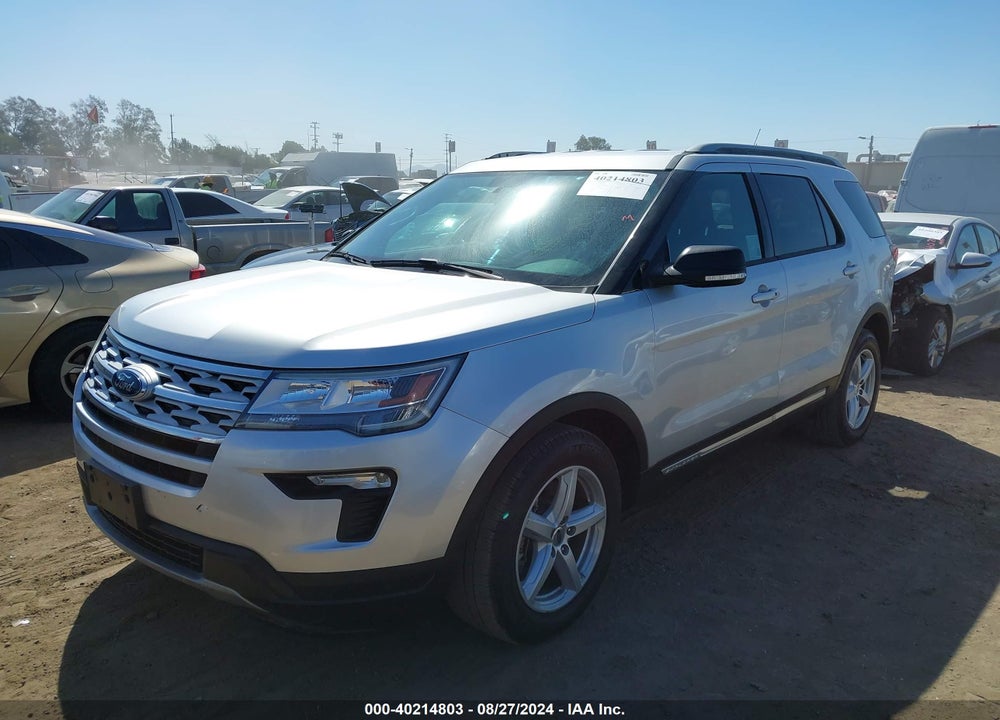 2019 FORD EXPLORER XLT VIN: 1FM5K7D87KGB08758