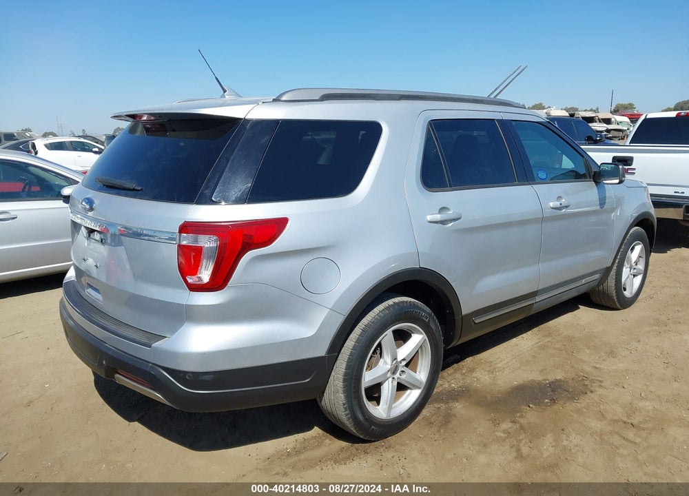 2019 FORD EXPLORER XLT VIN: 1FM5K7D87KGB08758