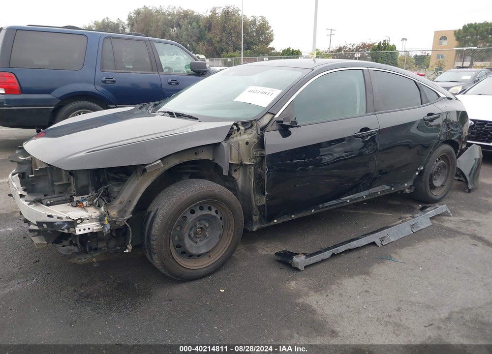 2019 HONDA CIVIC LX VIN: 2HGFC2F65KH507758