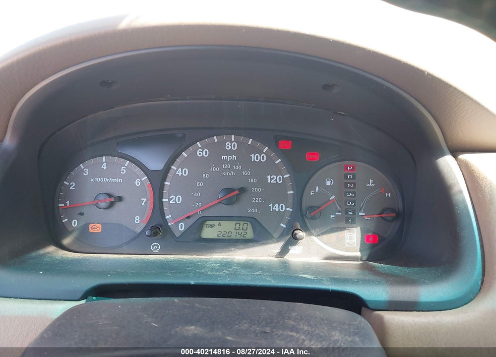 2002 HONDA ACCORD 3.0 EX VIN: 1HGCG225X2A013950