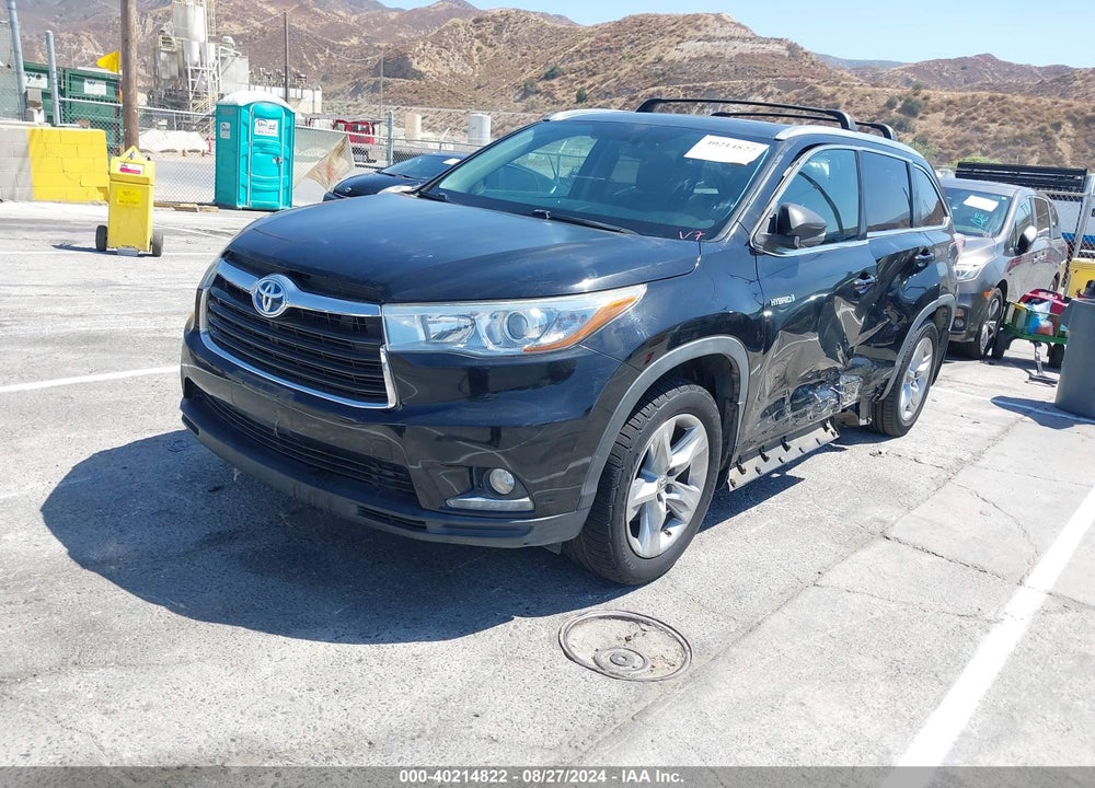 2014 TOYOTA HIGHLANDER HYBRID VIN: 5TDDCRFH6ES004522