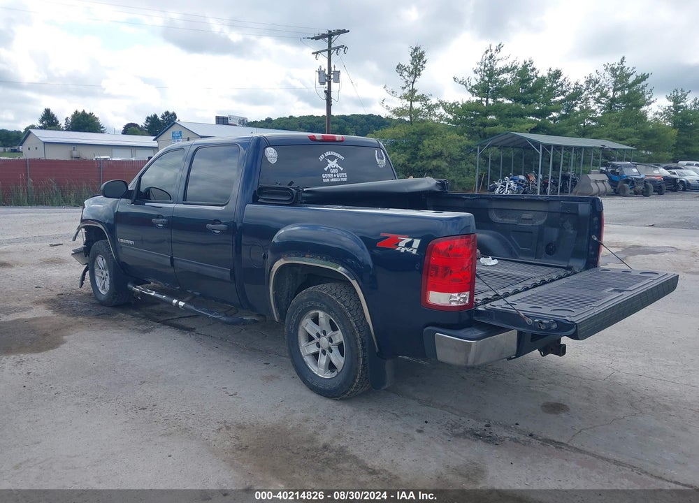2008 GMC SIERRA 1500 SLE1 VIN: 3GTEK13JX8G267387