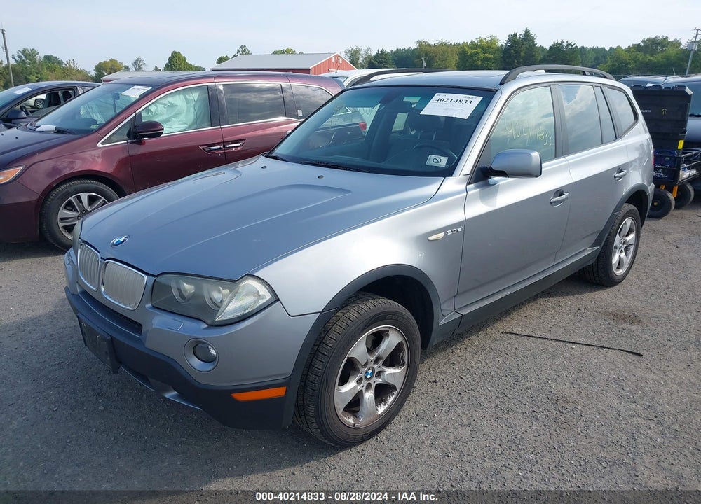 2007 BMW X3 3.0SI VIN: WBXPC934X7WF13326