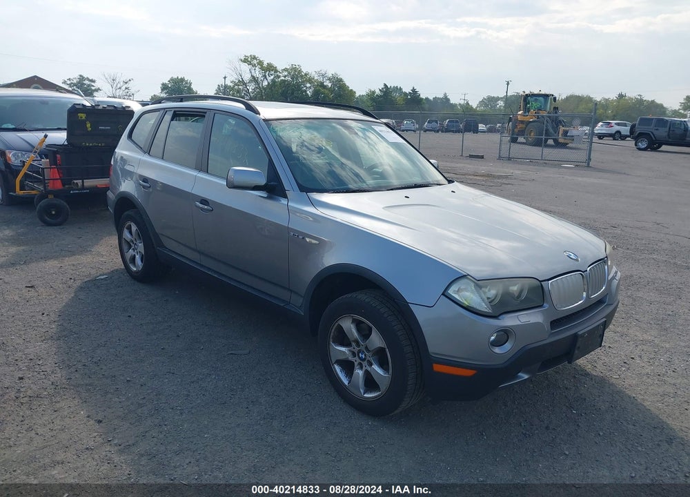 2007 BMW X3 3.0SI VIN: WBXPC934X7WF13326