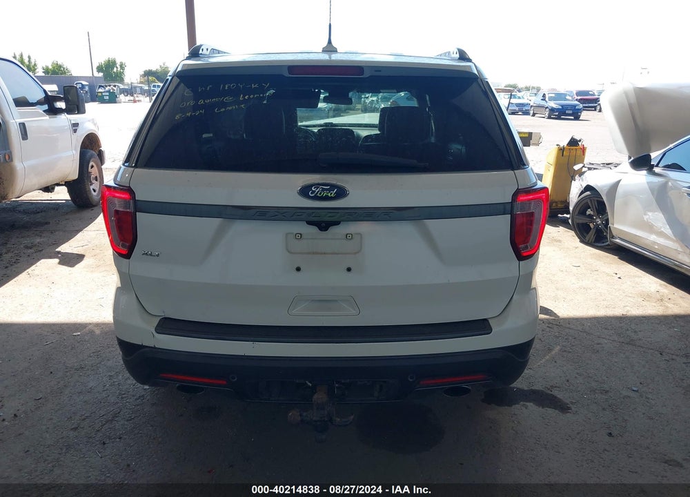2018 FORD EXPLORER XLT VIN: 1FM5K7D8XJGC73525
