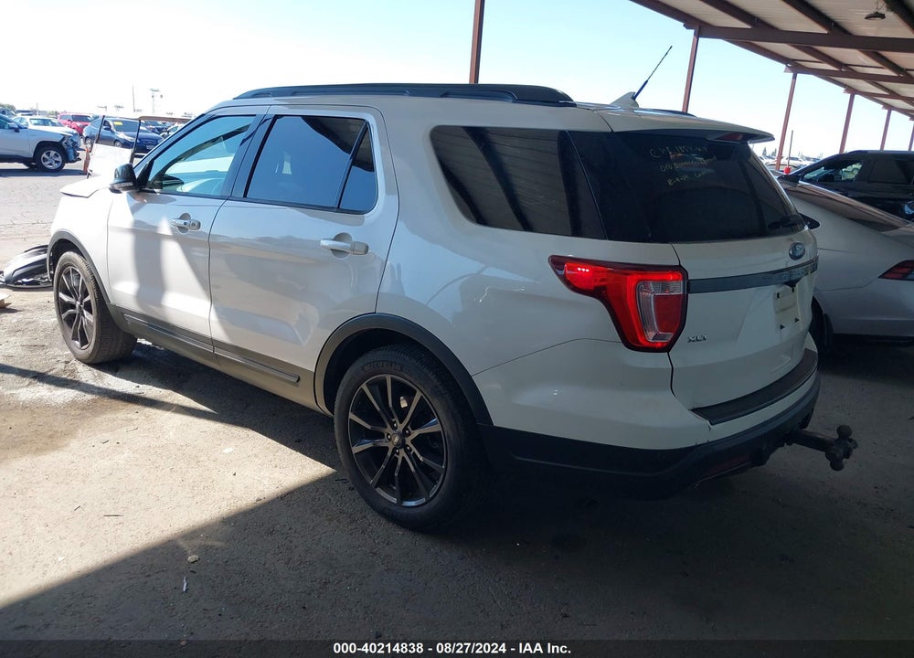 2018 FORD EXPLORER XLT VIN: 1FM5K7D8XJGC73525