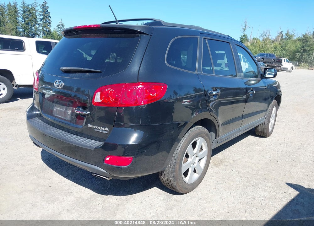 2009 HYUNDAI SANTA FE LIMITED VIN: 5NMSH73E59H317853
