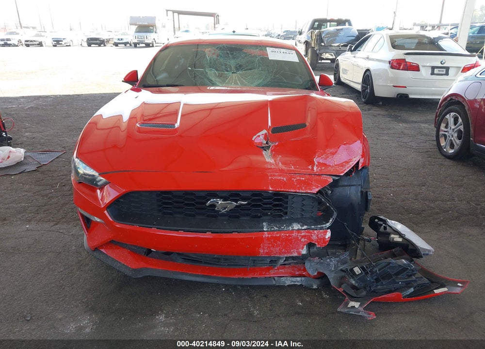 2018 FORD MUSTANG ECOBOOST VIN: 1FA6P8THXJ5167420