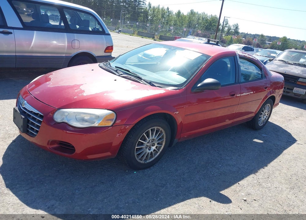 2004 CHRYSLER SEBRING VIN: 1C3EL46X74N321264