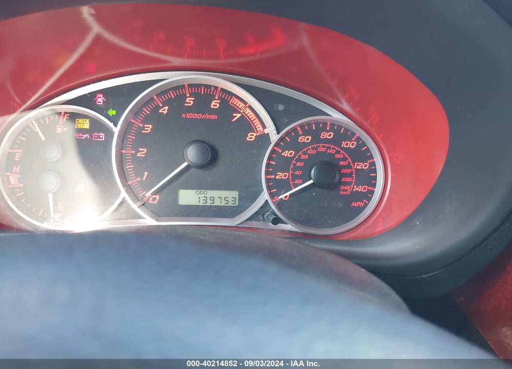 2013 SUBARU IMPREZA WRX VIN: JF1GV7E61DG024669