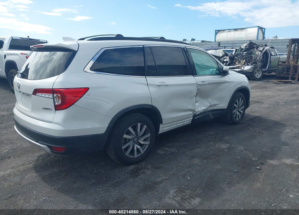 2020 HONDA PILOT AWD EX VIN: 5FNYF6H30LB026008