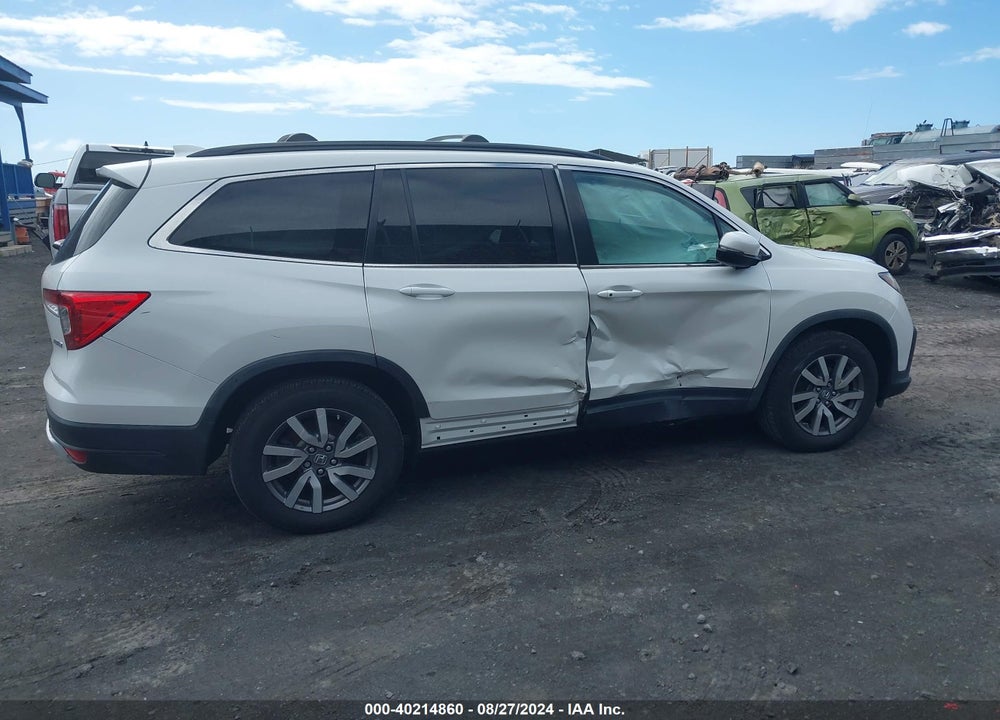 2020 HONDA PILOT AWD EX VIN: 5FNYF6H30LB026008
