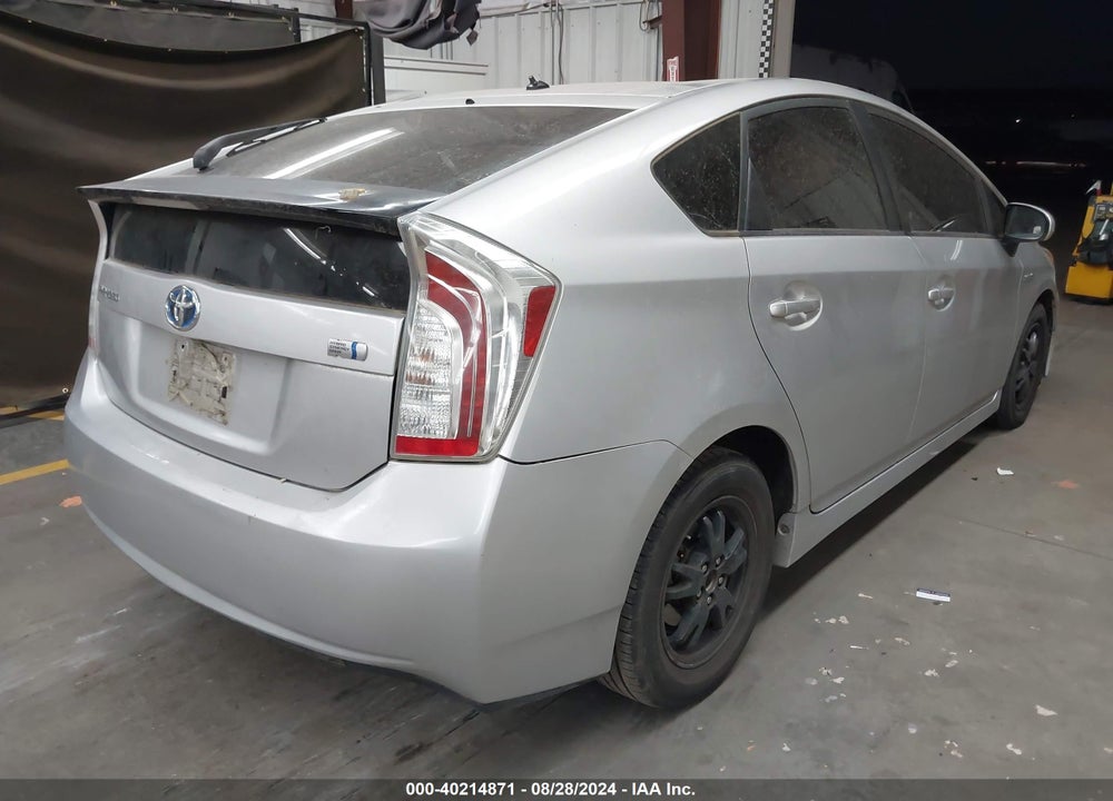 2013 TOYOTA PRIUS VIN: JTDKN3DU7D5558722