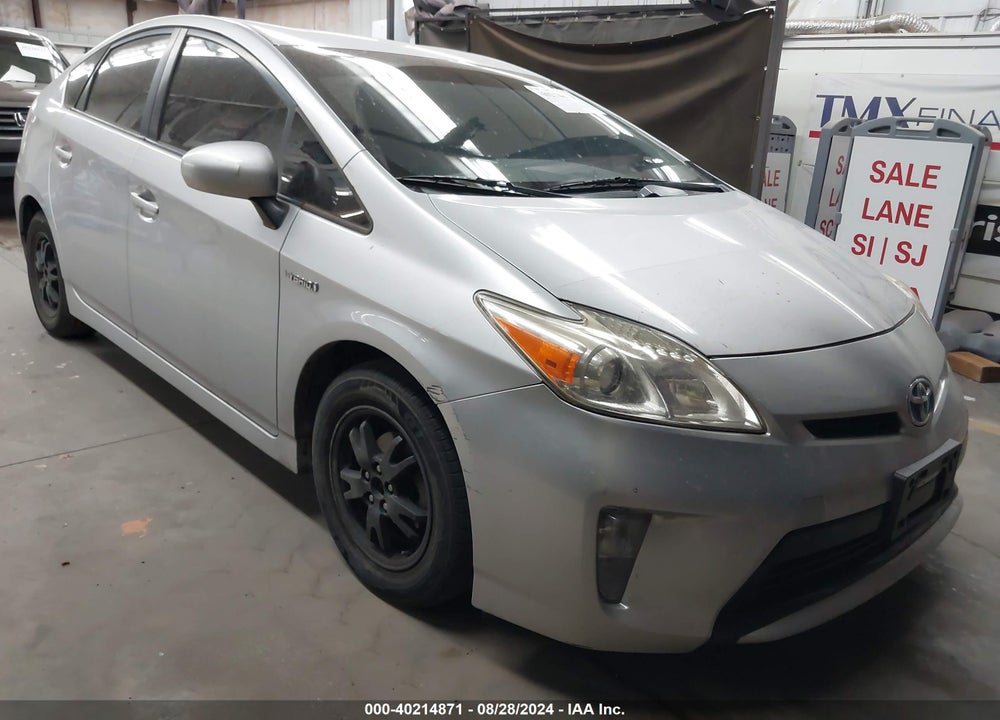 2013 TOYOTA PRIUS VIN: JTDKN3DU7D5558722