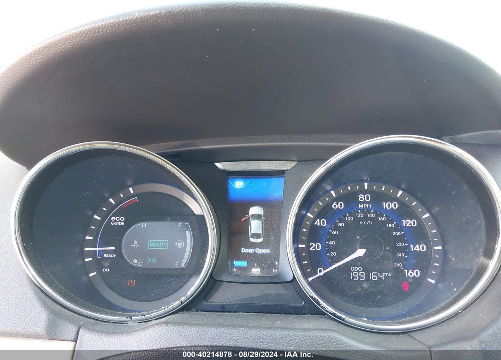 2012 HYUNDAI SONATA HYBRID VIN: KMHEC4A41CA033296