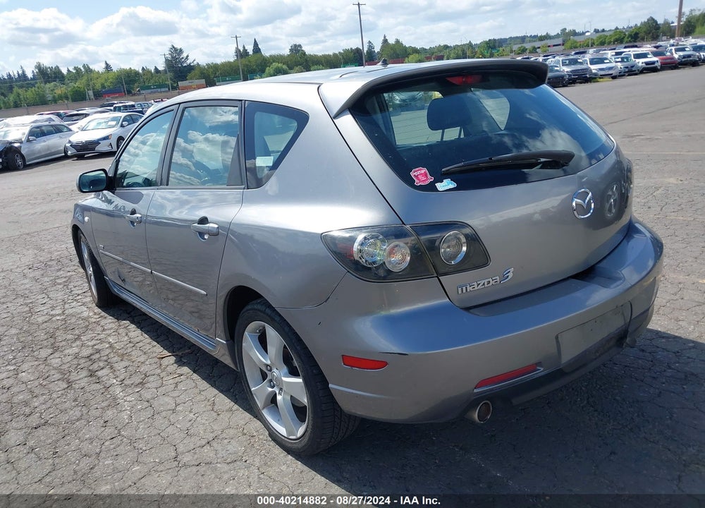 2006 MAZDA 3 S GRAND TOURING VIN: JM1BK344561454507