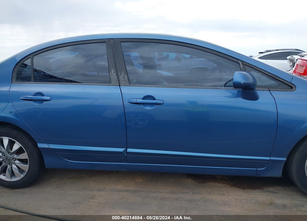 2009 HONDA CIVIC EX VIN: 2HGFA168X9H345508