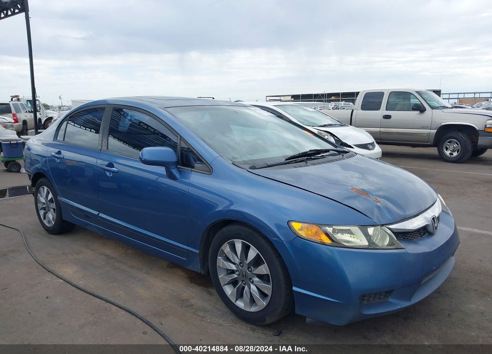 2009 HONDA CIVIC EX VIN: 2HGFA168X9H345508