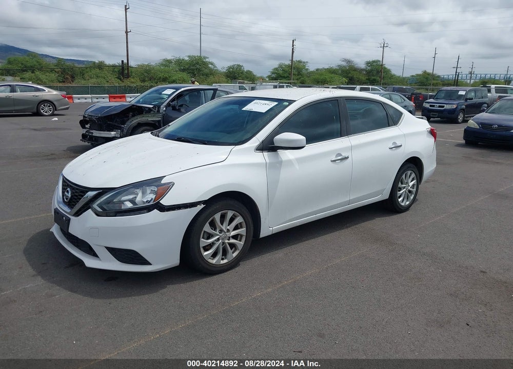 2019 NISSAN SENTRA SV VIN: 3N1AB7AP9KY433833