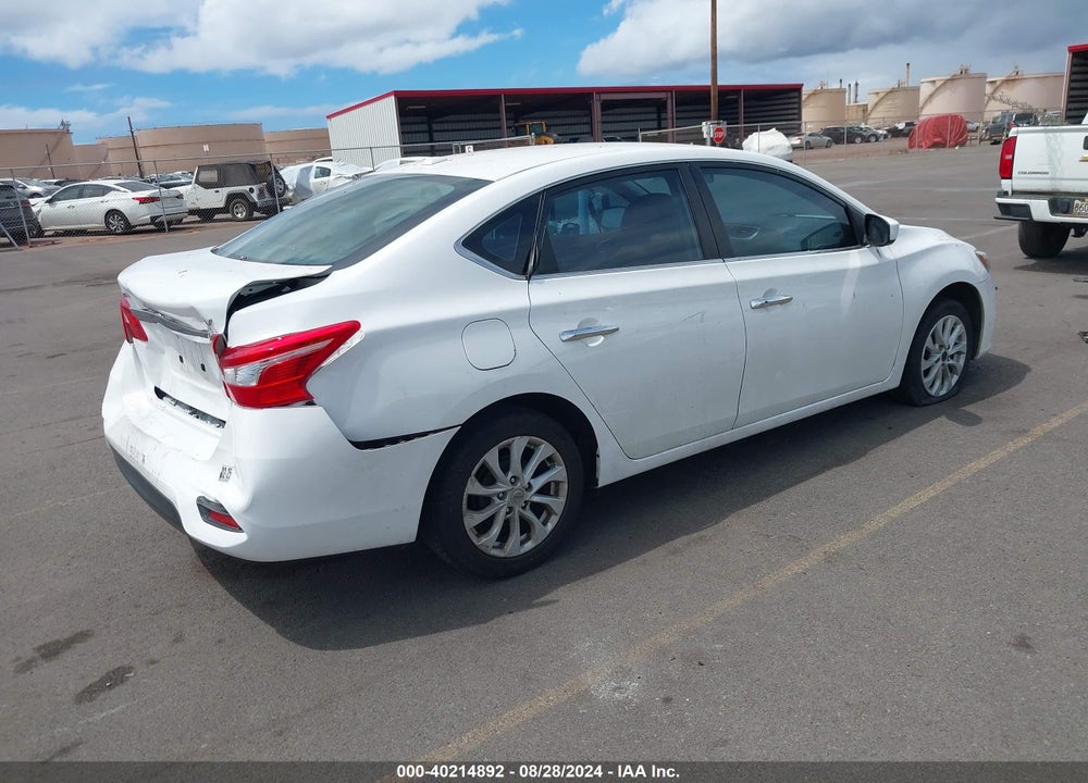 2019 NISSAN SENTRA SV VIN: 3N1AB7AP9KY433833