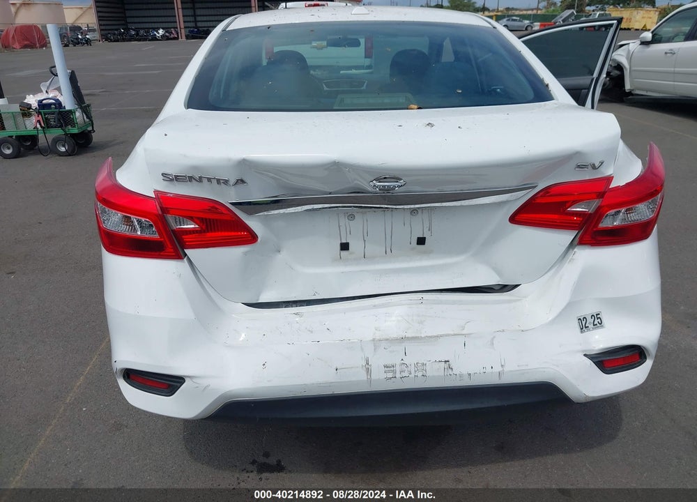 2019 NISSAN SENTRA SV VIN: 3N1AB7AP9KY433833