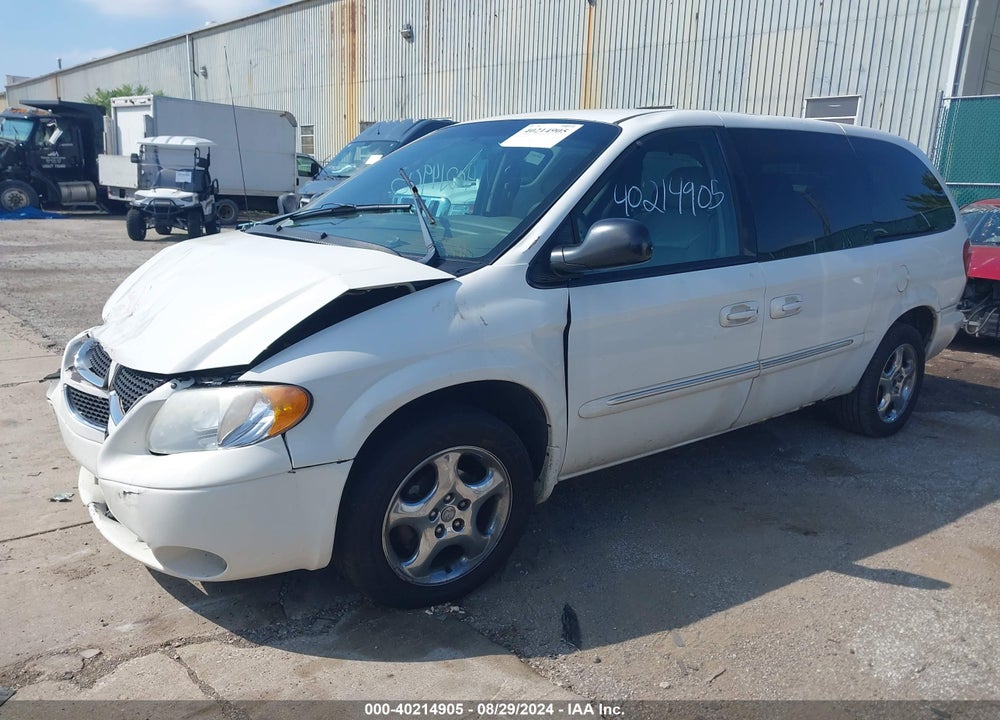 2002 DODGE GRAND CARAVAN ES VIN: 2B4GP54L42R693141