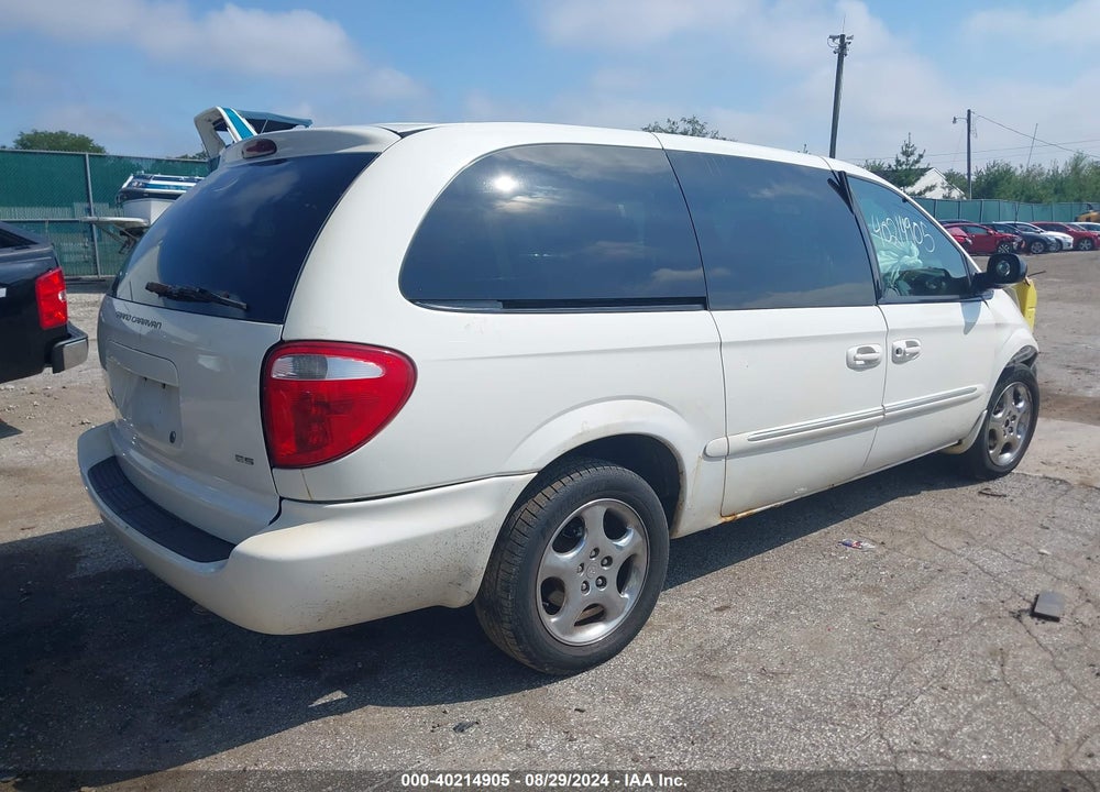 2002 DODGE GRAND CARAVAN ES VIN: 2B4GP54L42R693141