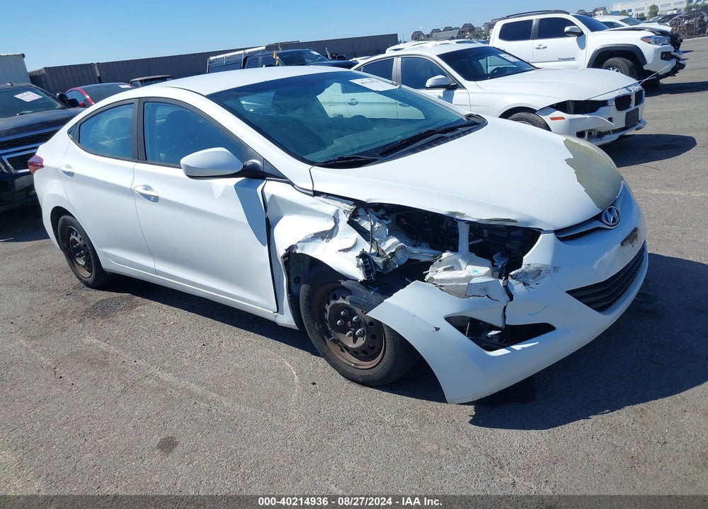 2016 HYUNDAI ELANTRA SE VIN: 5NPDH4AE0GH747316