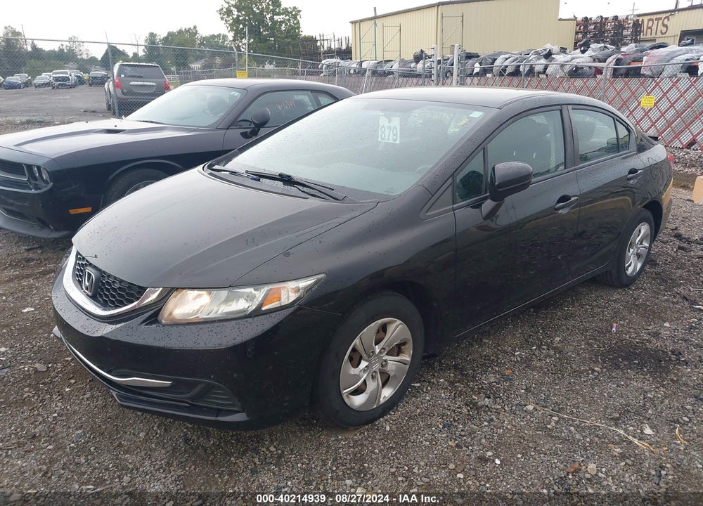 2015 HONDA CIVIC LX VIN: 19XFB2F56FE016528