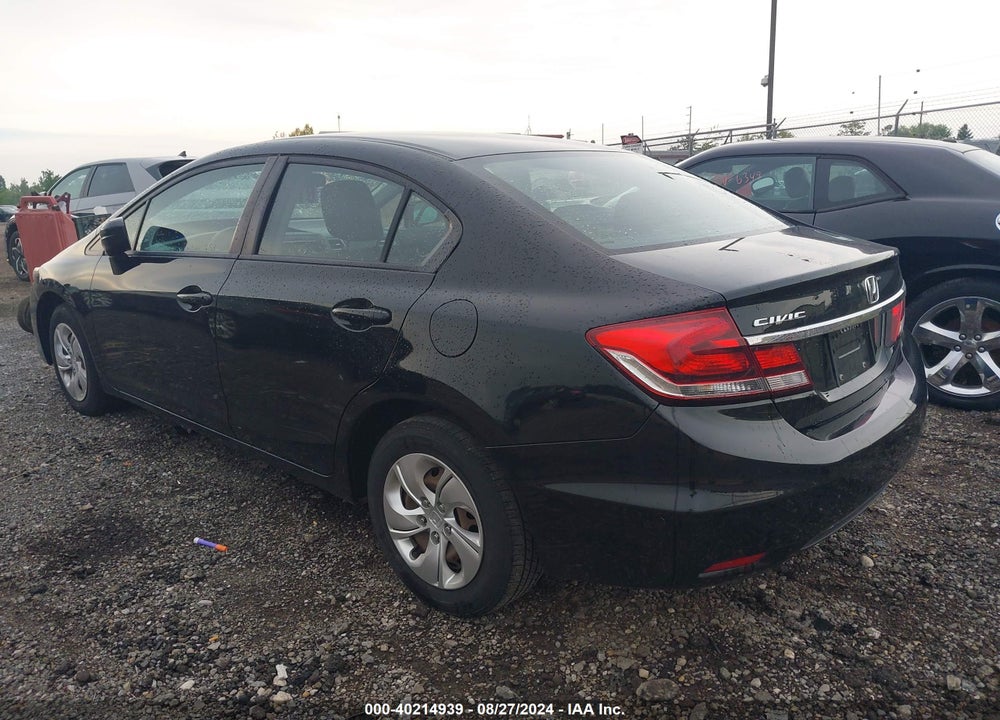 2015 HONDA CIVIC LX VIN: 19XFB2F56FE016528