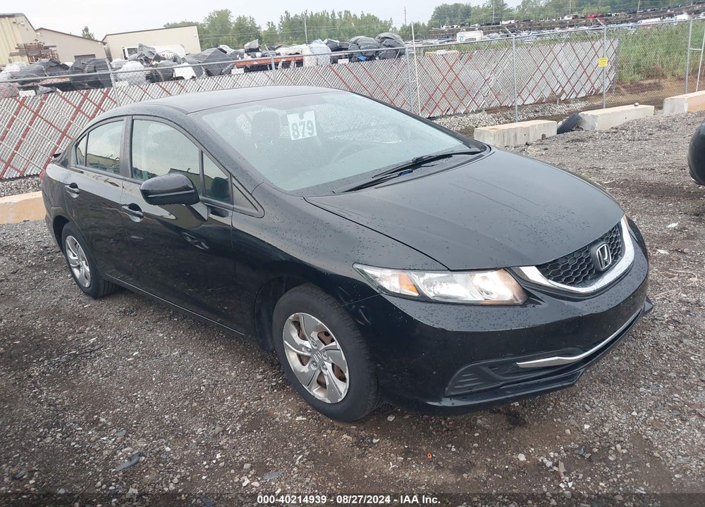 2015 HONDA CIVIC LX VIN: 19XFB2F56FE016528